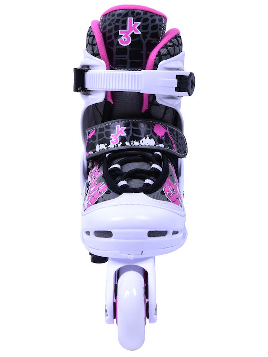 Athlopaidia Inline Adjustable Rollers Purple Kids