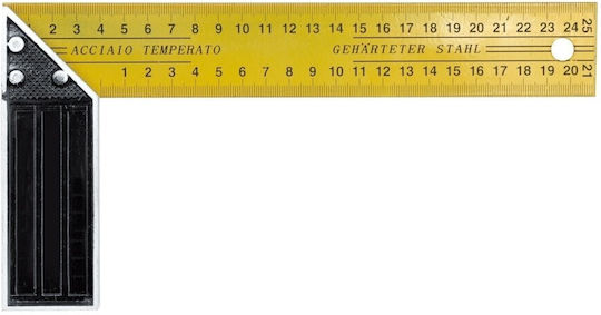 Vorel Carpenters Aluminum Angle Ruler 25cm