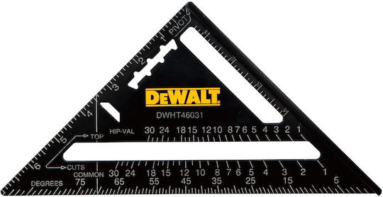 DEWALT Γωνιόμετρο Σιδηρουργών Αλουμινίου Μήκους 17.78εκ.