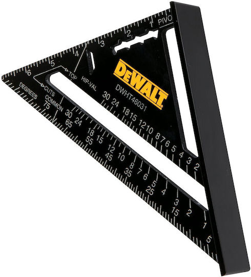 DEWALT Γωνιόμετρο Σιδηρουργών Αλουμινίου Μήκους 17.78εκ.