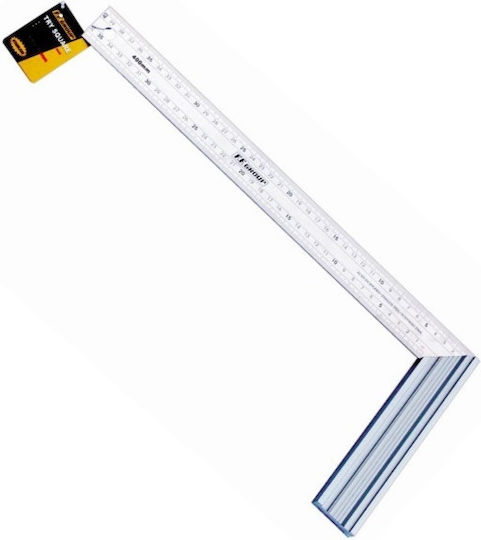 FFG Carpenters Steel Angle Ruler 40cm