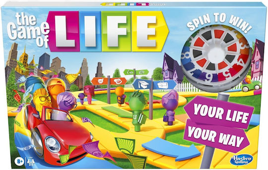 Επιτραπέζιο Παιχνίδι Game Of Life για 2-4 Παίκτες 8+ Ετών (EN) Hasbro