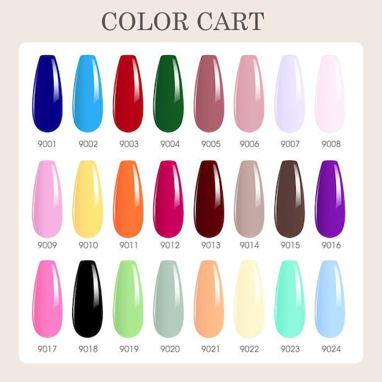 Canni Semi-Permanent Nail Polish 9ml 1pcs