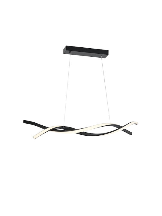 VenCore Black LED Grid Ceiling Light