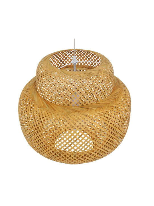VenCore Lumini Suspendate Boem Rețea cu Bază de Bec E27 56x56x54cm