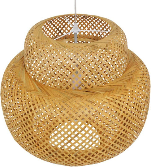 VenCore Boho Grid Pendant Ceiling Light with E27 Socket 56x56x54cm