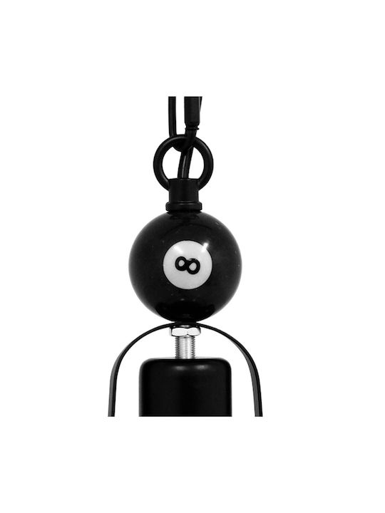 VenCore Pendant Light Black 25x25x29cm