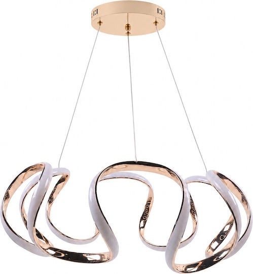 VenCore LED Ceiling Light Gold 48x48x18cm VenCore LED Ceiling Light Gold 48x48x18cm