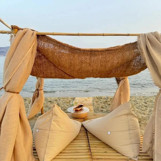 Showood Rectangular Brown Shade Sail 2x5m