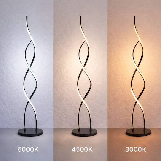 VenCore LED Φωτιστικό Δαπέδου Υ105xΜ25εκ. με Ρυθμιζόμενο Λευκό Φως Χρυσό