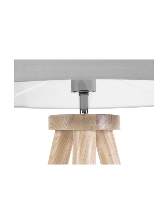 Beliani Lampa de podea Gri