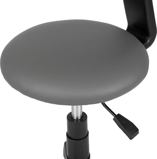 Habys Medical Stool with Backrest Gray T-TACHAO002