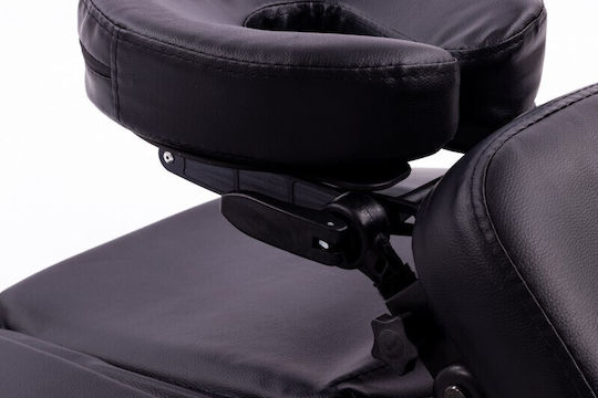 SuperOrtho Kopfstütze Massage und Physiotherapie Schwarz 54x19cm.