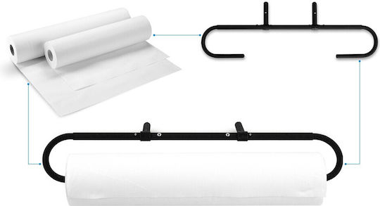 Rest Pro Zubehör Massage und Physiotherapie Verstellbare Aluminium-Basis für Papierrollen
