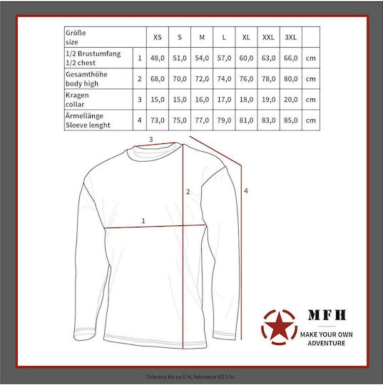 Mfh Us Undershirt Level I Gen Iii Od Green