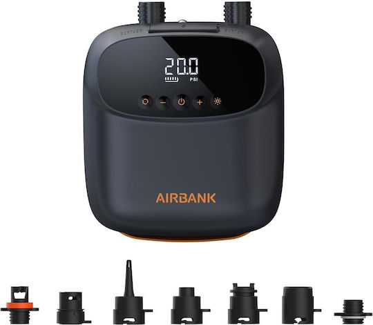 Airbank D13 Pro Електрическа Помпа за SUP Черна