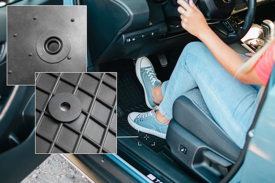 Front Rubber Mats Ford Fiesta Mk8 Hatchback From 2017 To 2023