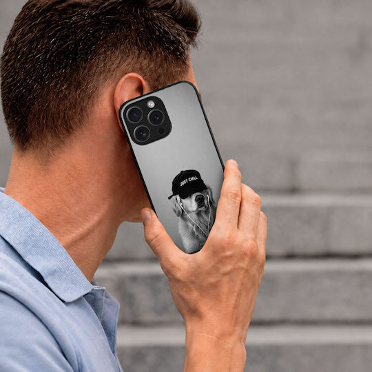 Sonique Men's Edition Samsung Galaxy Z Flip 4 Just Chill Pup Case