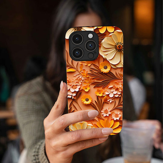 Sonique 3D Blumen Serie Xiaomi Xiaomi 17t 5g Orange Handyhülle