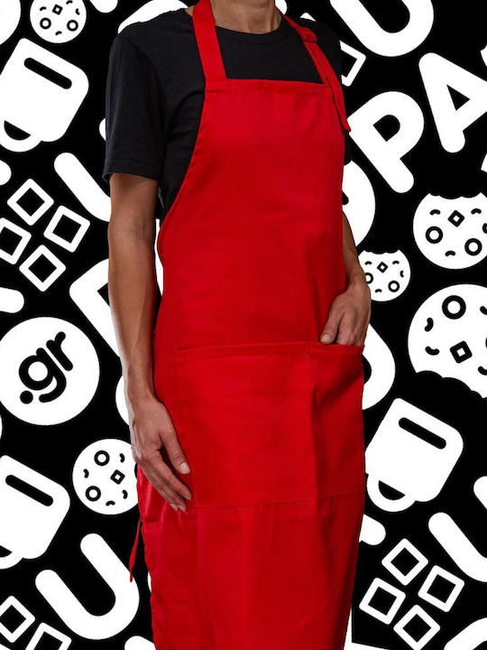 Koupakoupa Snoopy Love Kitchen Apron Red 22x40cm