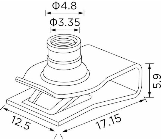 Epcrcm244 Metal Clips 10 Pcs