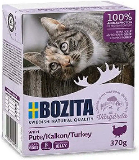 Bozita Tetrapack Мокра храна за котки в Консерва с Турция 370gr