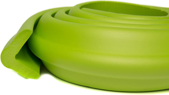 Protecție pentru Suprafață din Lemn în Culoare Verde 200x4x1.3cm