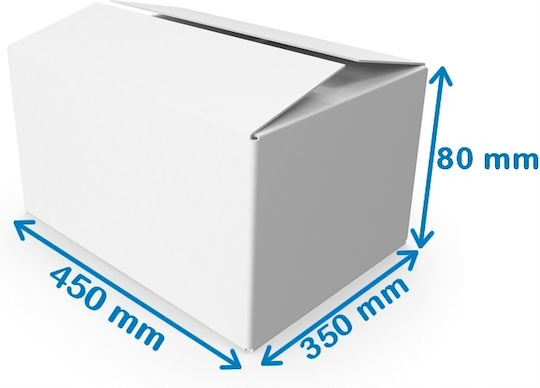 White Packaging Box W45 x L35 x H8cm 60pcs