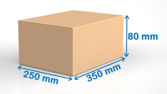 Кутия За Опаковане П35 x Ш25 x В8см 100бр