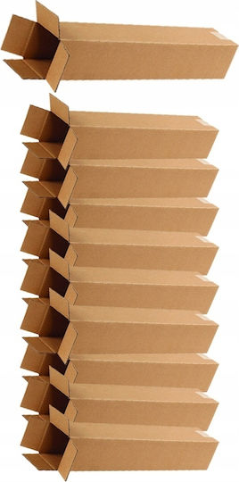 Cardboard Tube 150x150x1500mm 3w 400g/m2 10 Pcs