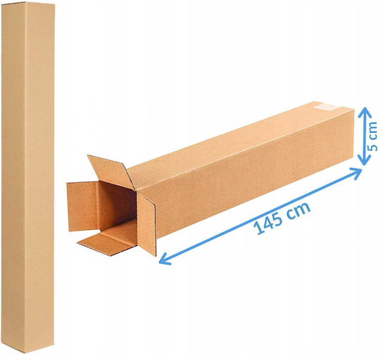 Pappe Rohr 50x50x1450mm 3w 400g/m2 1 Stück