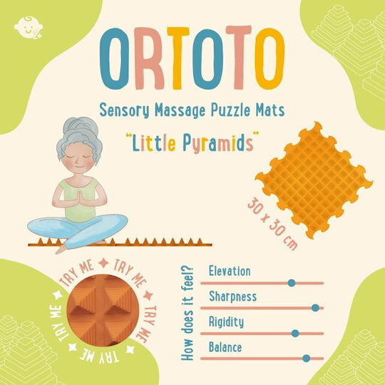 Ortoto Puzzle educațional pentru copii Massage 1 buc