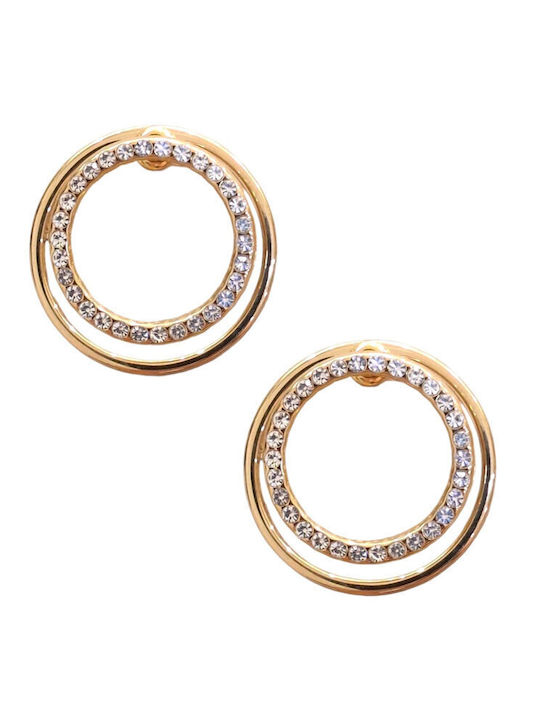 Touch Earrings Gold Plated Steel 55 409 Gold Touch Earrings Gold Plated Steel 55 409 Gold