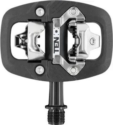 Voxom Bicycle Pedals Flat Black