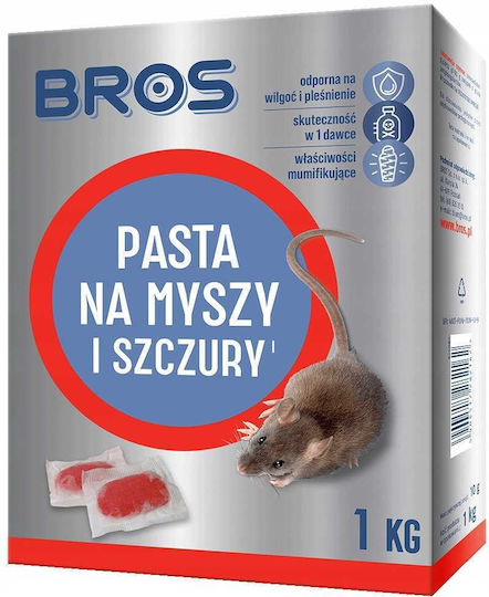 Bros Ποντικοφάρμακο σε μορφή Πάστας 1kg