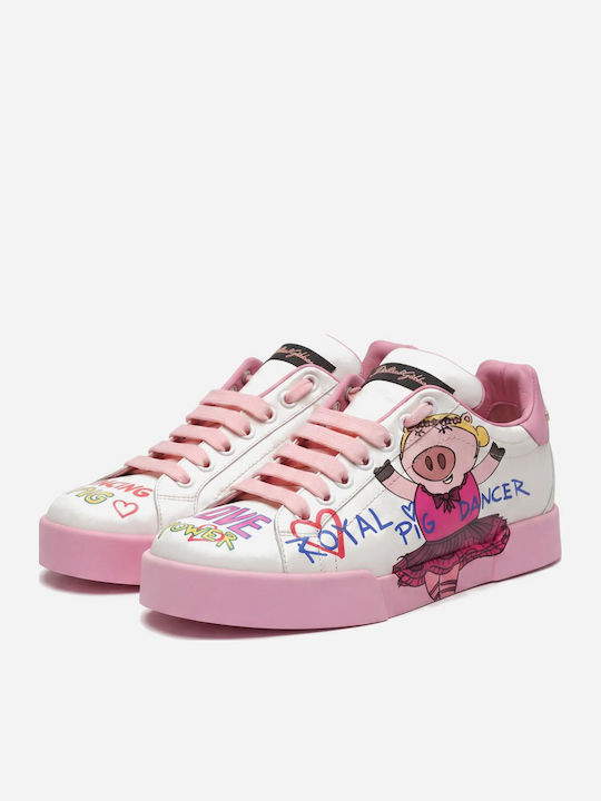 Dolce & Gabbana Portofino Дамски Сникърси Royal Pig