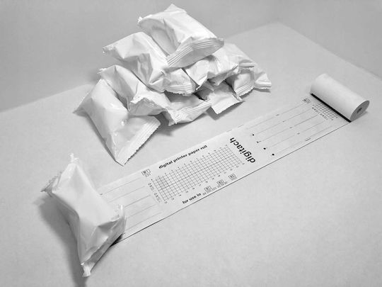 Thermische Kassenbons mit Länge 8m 30 Stück