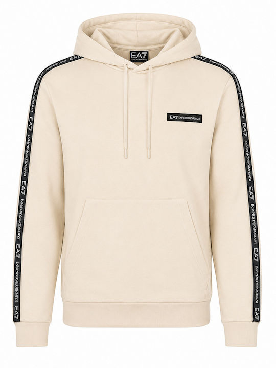 Hooded Sweatshirt Beige