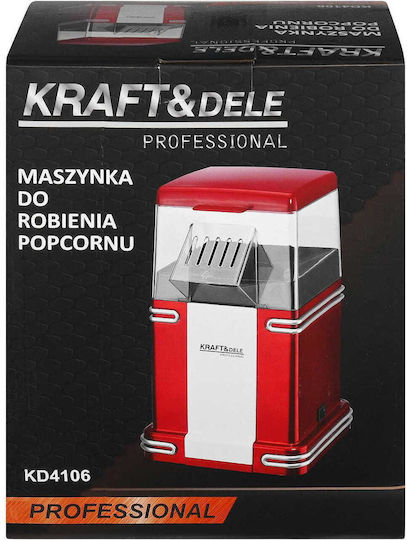Kraft & Dele Μηχανή Ποπ-Κορν Ζεστού Αέρα 1500W