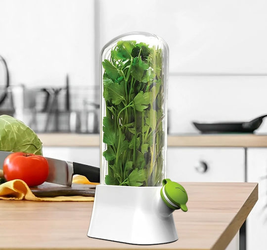 Ecarla Fresh Herb Storage Container Refrigerator Poj09