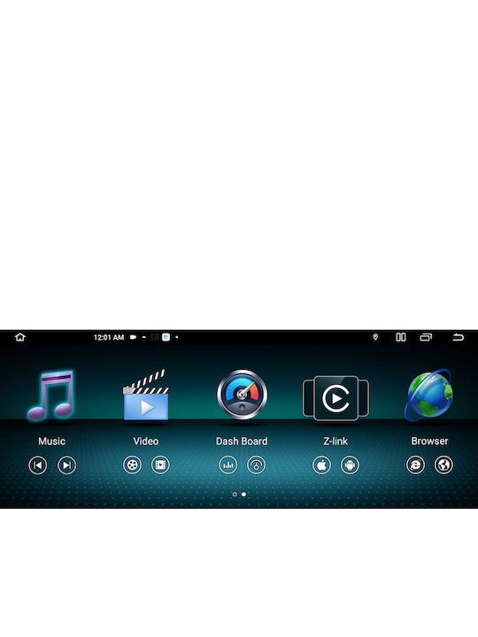 Digital IQ Sistem Audio Auto Pentru Mercedes-Benz Clasa C 2012-2014 Bluetooth USB Wi-Fi GPS Apple CarPlay Android Auto Cu Ecran Tactil 12.3