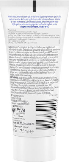 Dove Deodorant Cream 75ml
