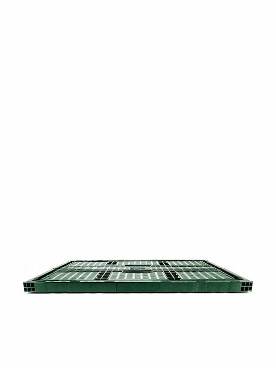 Coș De Depozitare Din Plastic Verde 46lt