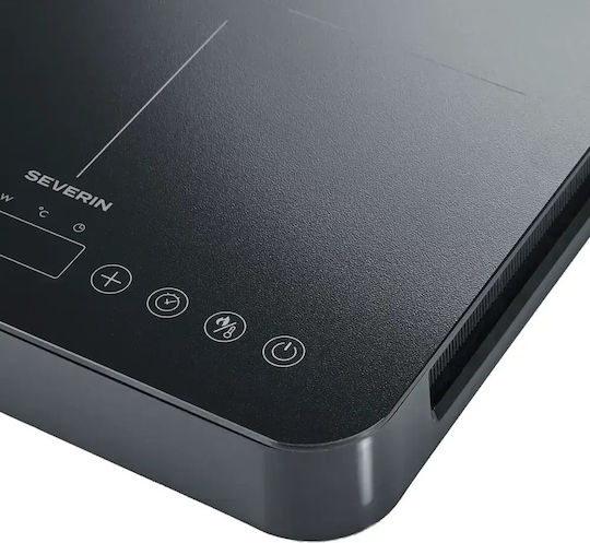 Severin Countertop Induction Hob Double Black