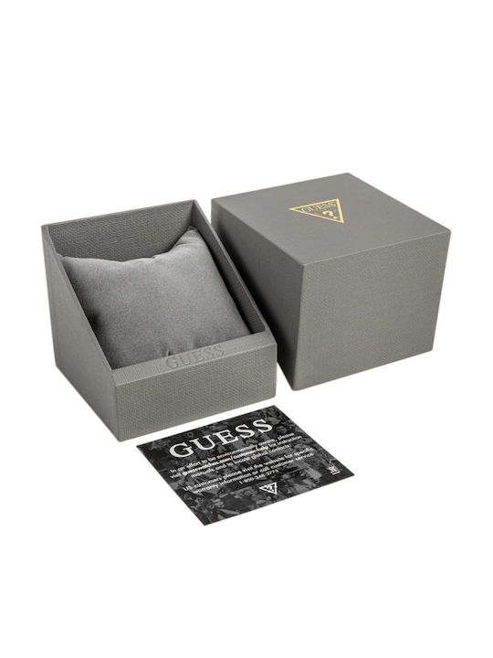 Guess Emmett Men's Battery Watch with Gold Metal Bracelet