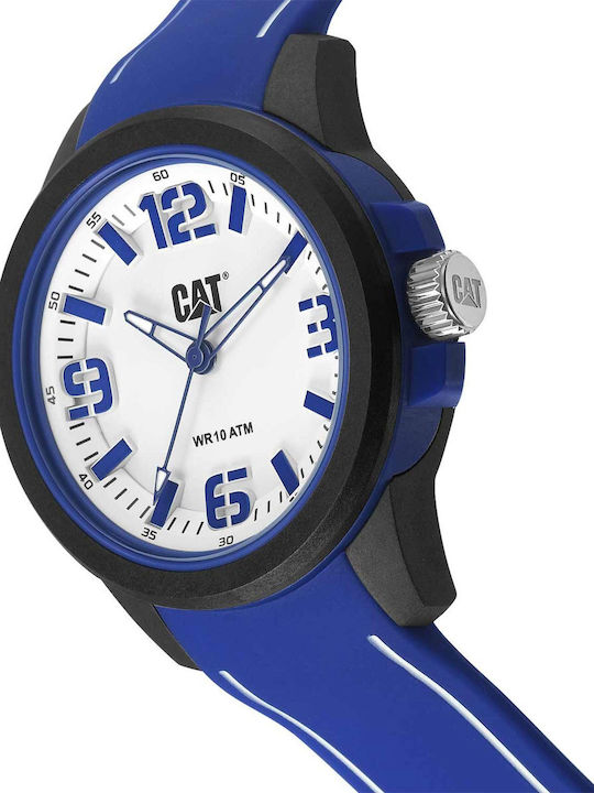 CAT Ρολόι με Καουτσούκ Λουράκι CAT Ρολόι με Καουτσούκ Λουράκι