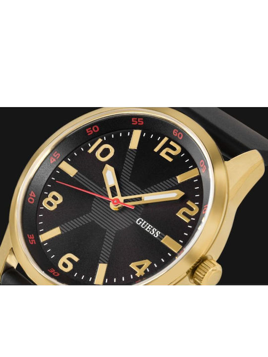 Guess Guess Men's Watch 42mm Battery with Red Metal Bracelet