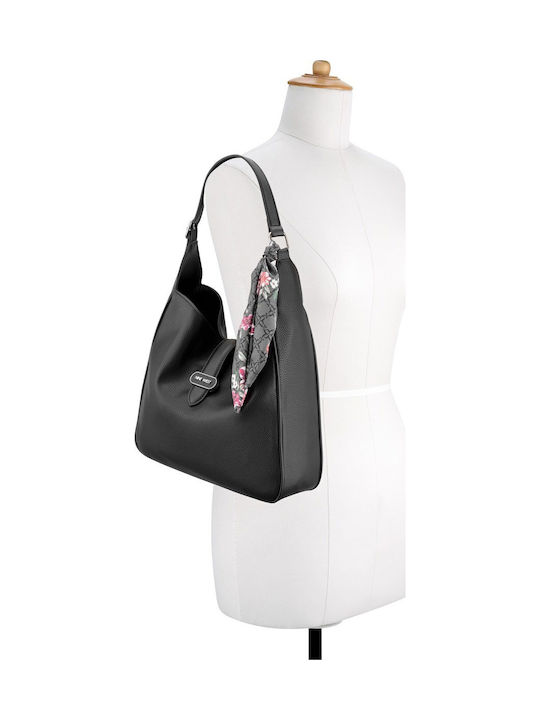 Women's Black Shoulder Bag