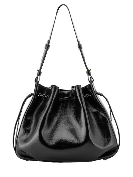 Women's Black Shoulder Bag