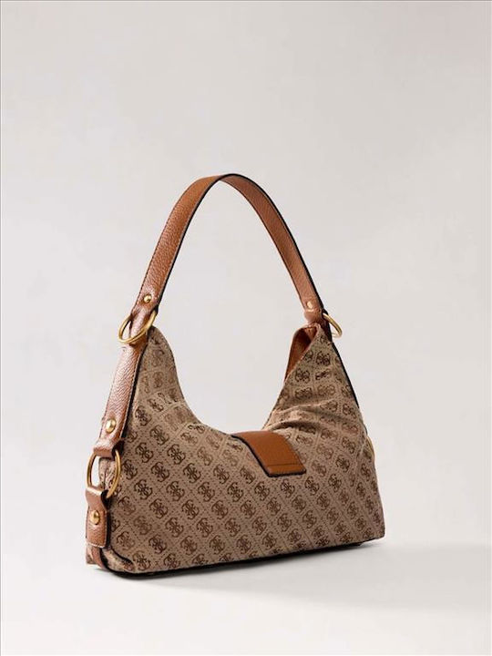 Leder Damen Hobo Tasche Braun